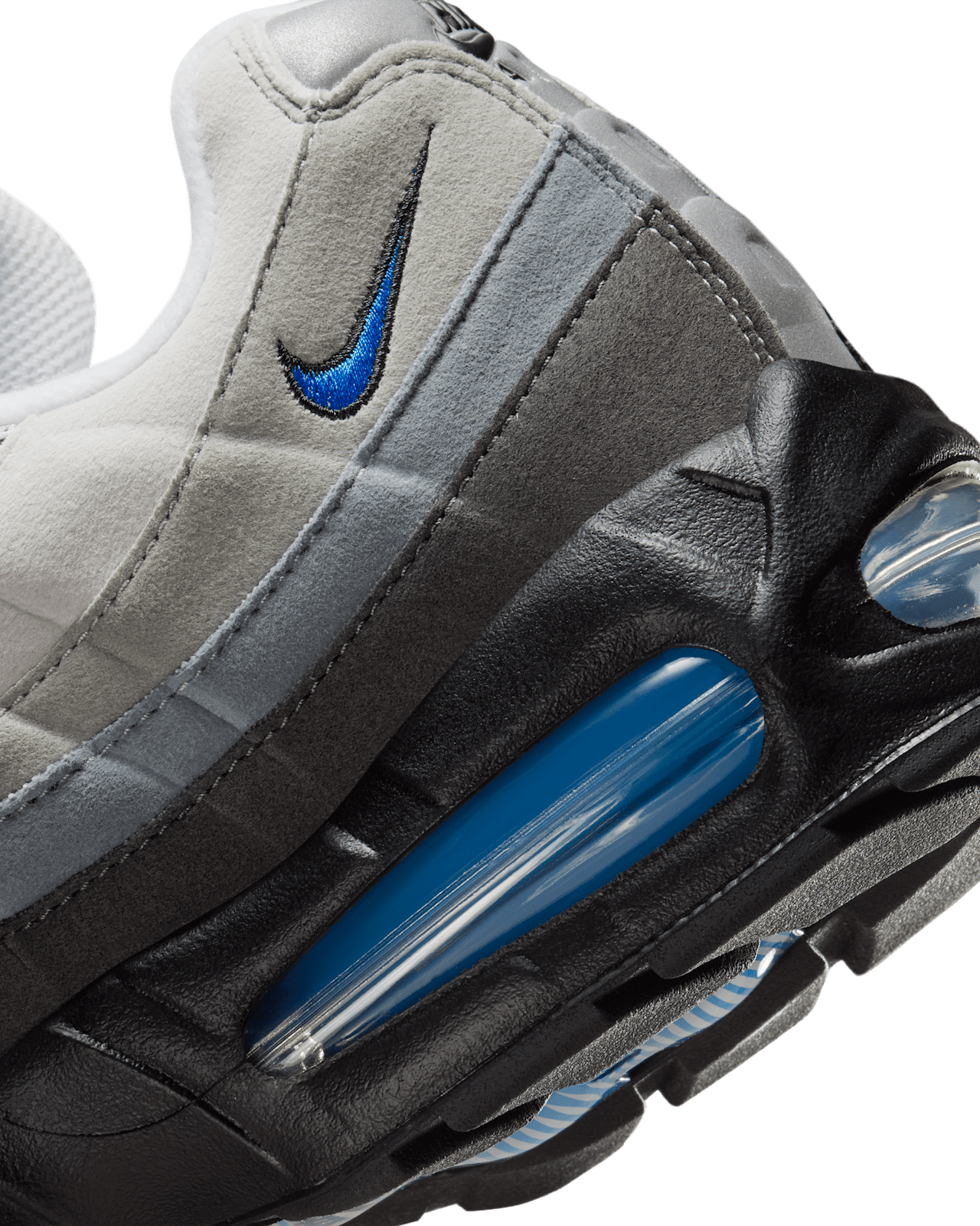 Nike Air Max 95 グレー/ブルー ナイキ「エア マックス 95 “Cool Grey and Blue Spark”」は